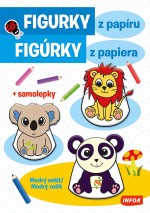Figurky z papíru Modrý sešit