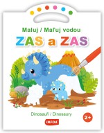 Maluj vodou ZAS a ZAS Dinosauř
