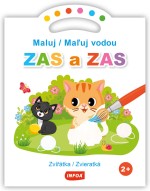 Maluj vodou ZAS a ZAS Zvířátka