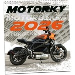 Motorky 2026 - nástěnný kalendář