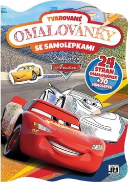 Tvarované omalovánky - Auta