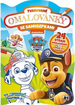 Tvarované omalovánky - Tlapková patrola