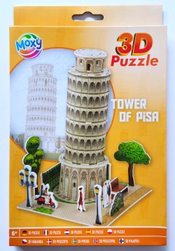 3D puzzle stavby