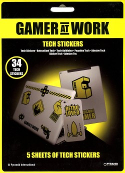 Technické samolepky Gamer