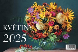 Květiny 2025 - stolní kalendář