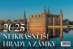 Nejkrásnější hrady a zámky 2025 - stolní kalendář