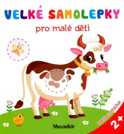 Naše zvířátka Velké samolepky pro malé děti