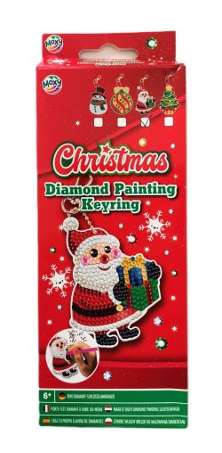 Diamond painting klíčenka