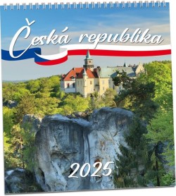 Česká Republika 2025 nástěnný