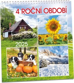 4 roční období 2025 nástěnný