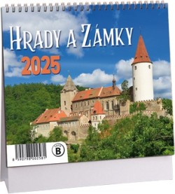 Hrady a zámky mini 2025 stolní