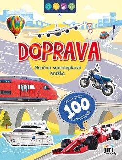 Naučná samolepková knížka Doprava