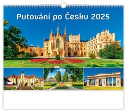 Putování po Česku 2025 - nástěnný kalendář