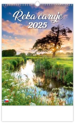 Řeka čaruje 2025 - nástěnný kalendář