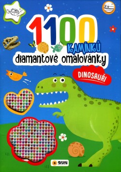 Diamantové omalovánky - Dinosauři