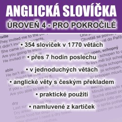 Anglická slovíčka - úroveň 4 pro pokročilé