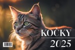 Kočky 2025 - stolní kalendář