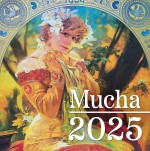 Mucha 2025 - nástěnný kalendář