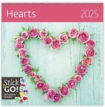 Hearts 2025 nástěnný