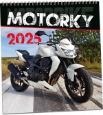 Motorky 2025 nástěnný