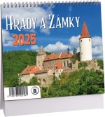 Hrady a zámky mini 2025 stolní