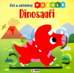 Čti a skládej puzzle Dinosauři