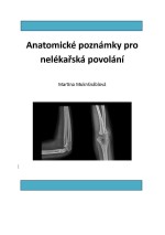 Anatomické poznámky pro nelékařská povolání