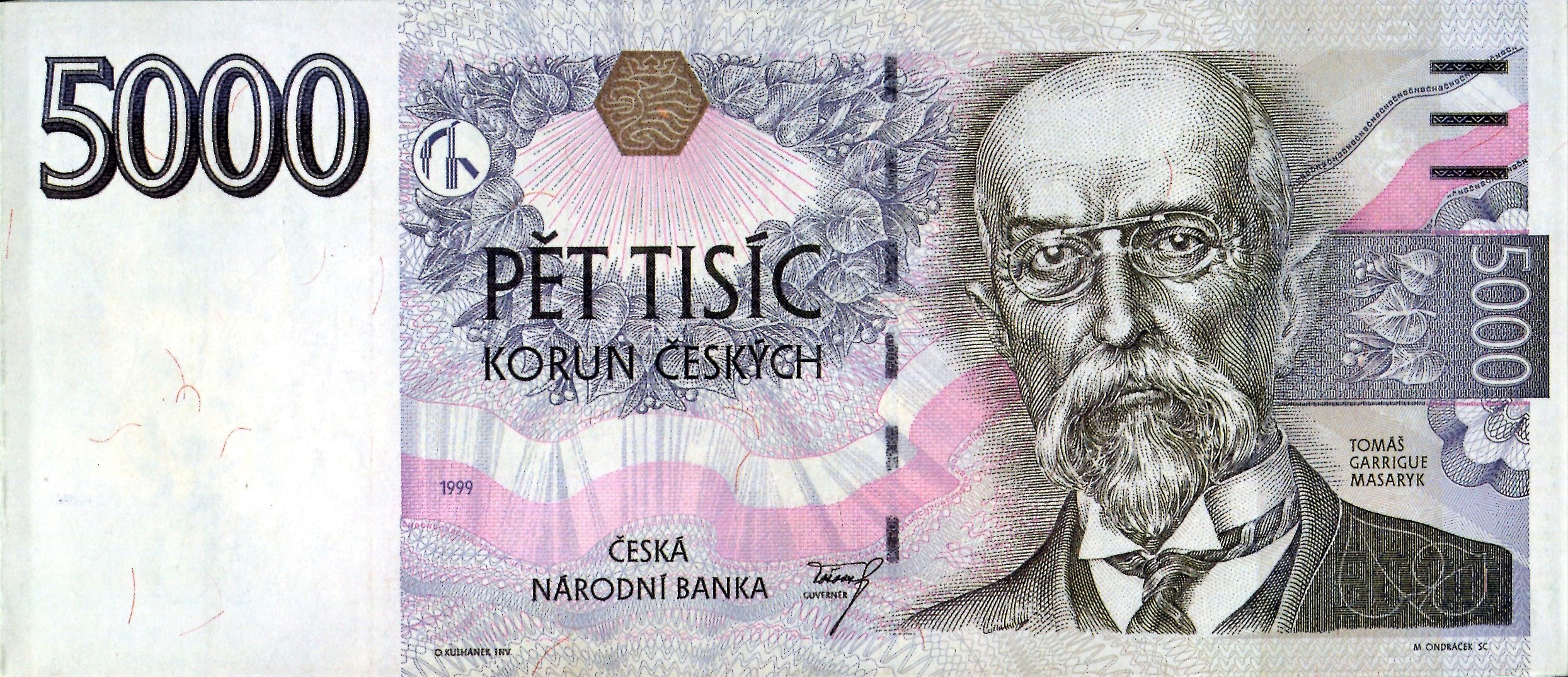 Notes 5000 CZK Levneknihy cz